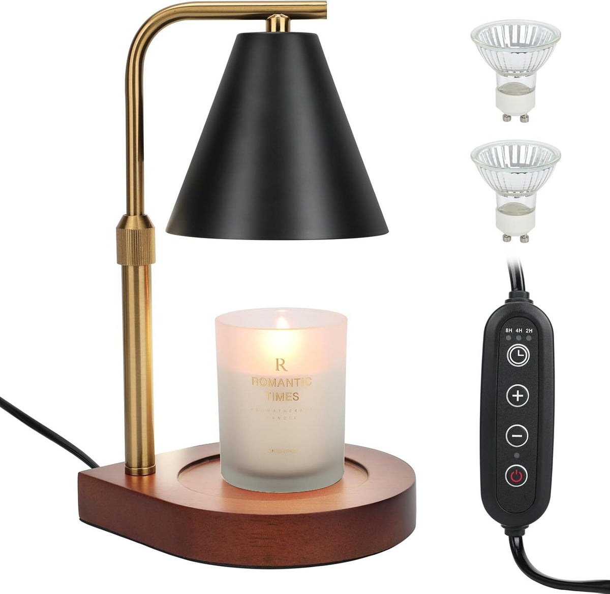 Candle Warmer Lamp with Timer & Dimmer