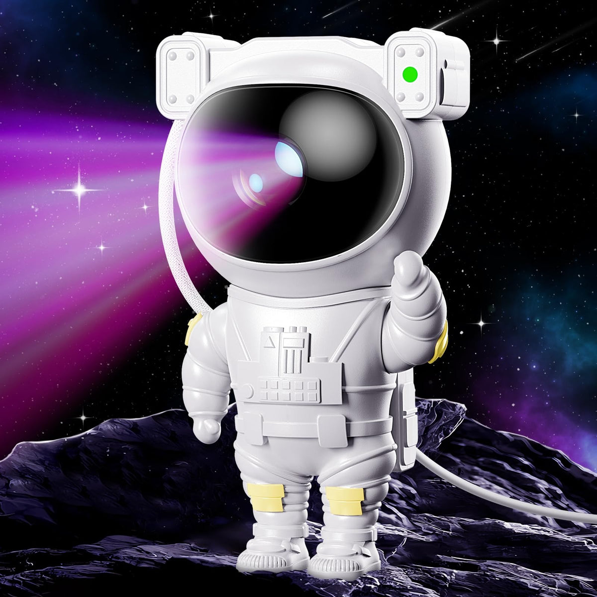 Galaxy Star Projector - side
