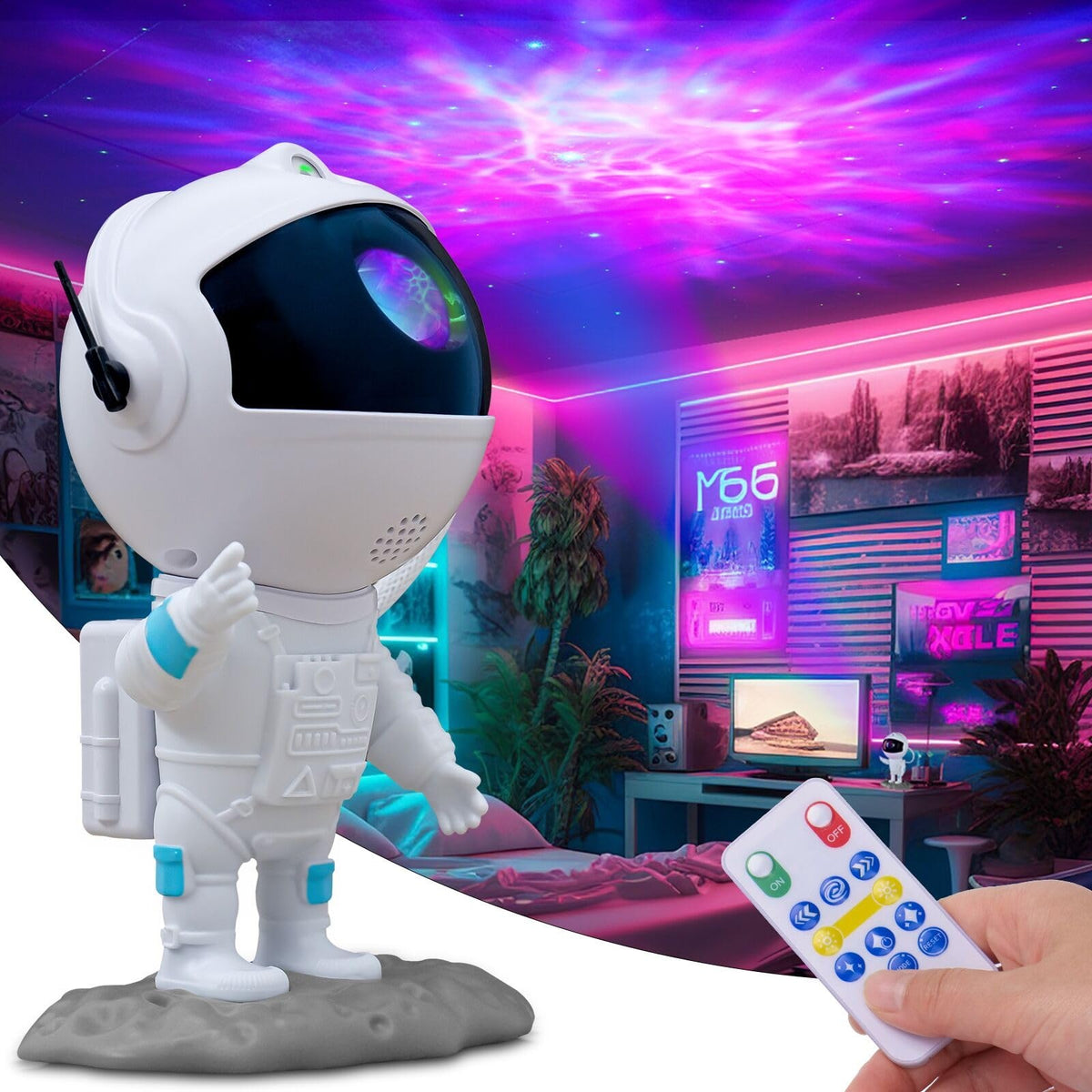Galaxy Star Projector - lifestyle