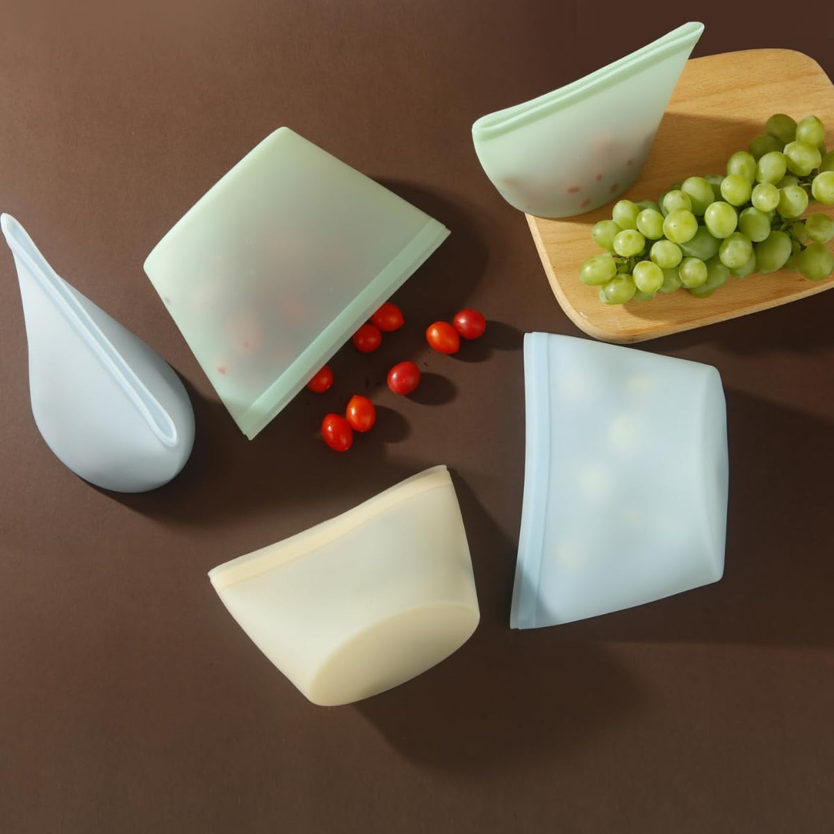 Reusable Silicone Food Storage Bags