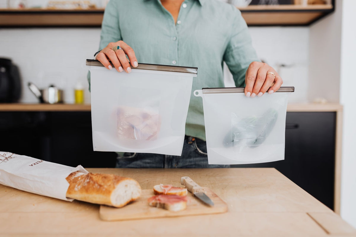 Silicone Food Bags - lifestyle