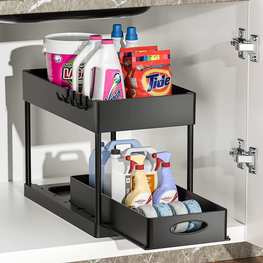 2-Tier Under-Sink Organizer Rack